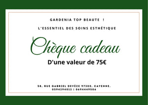 Gardénia Top Beauté : Chèque cadeau Découverte