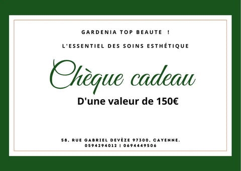 Gardénia Top Beauté : Chèque cadeau Perle de soie